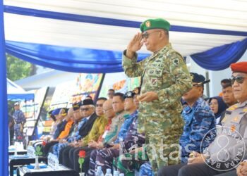 Pangdam XIV/Hasanuddin Hadiri Hari Jadi Ke-81 TNI AL, Perkuat Sinergi dan Soliditas Antarmatra TNI di Sulsel