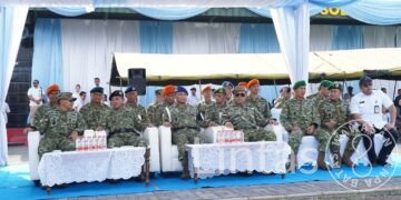 Pangdam III/Siliwangi Hadiri Pembukaan Pelatihan Dasar Kemiliteran Komcad Mitra Udara Tahun 2026