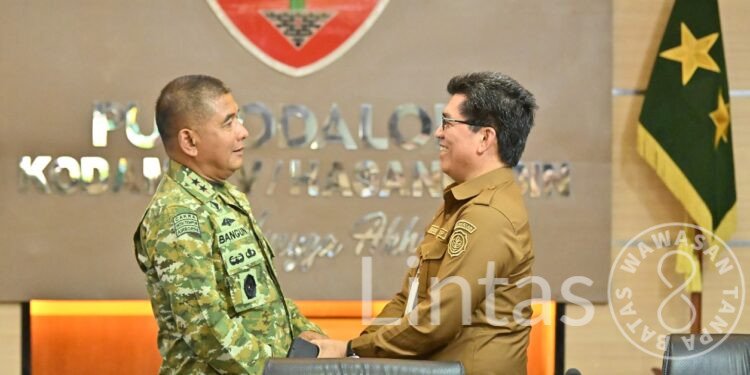 Dukung Swasembada Pangan, Pangdam XIV/Hsn Tandatangani PKS Optimasi Lahan Rawa di Sulsel