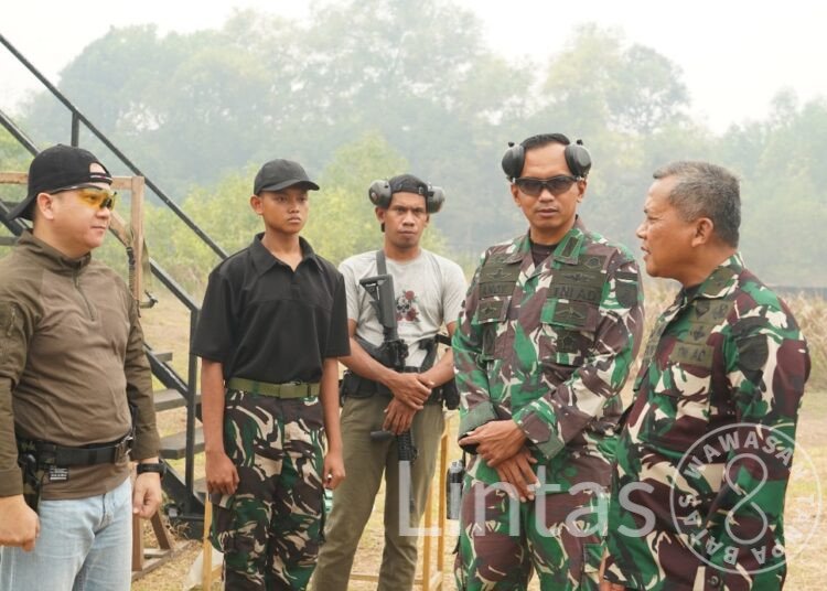 Kasdam XXII/Tambun Bungai Tinjau Latihan Pembinaan Satuan Yonif 631/Antang di Palangka Raya