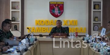 Kasdam XXII/Tambun Bungai Pimpin Sidang Wanjak Jabatan Golongan VII, VIII dan IX