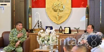 Terima Kunjungan Deputi Geoekonomi DPN, Pangdam XIV/Hasanuddin Dukung Ketahanan Nasional