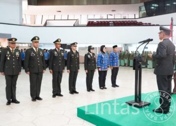 Pangdam XIV/Hasanuddin Pimpin Laporan Korps Kenaikan Pangkat Perwira dan PNS, Kobarkan Semangat Pengabdian