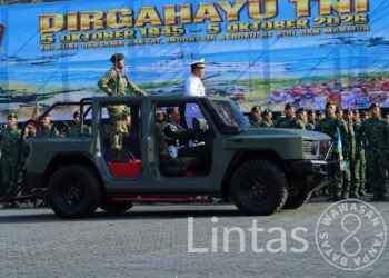 HUT ke-81 TNI Digelar Sederhana, 1.992 Prajurit Tiga Matra Teguhkan Soliditas dan Empati