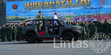HUT ke-81 TNI Digelar Sederhana, 1.992 Prajurit Tiga Matra Teguhkan Soliditas dan Empati