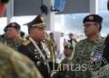 PANGDAM XXII TAMBUN BUNGAI HADIRI UPACARA PERINGATAN HUT KE-81 TNI DI CILANGKAP