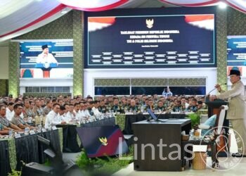 Retreat Pejabat TNI-Polri 2026, Presiden Tegaskan Penguatan Profesionalisme dan Sinergi Hadapi Tantangan Global