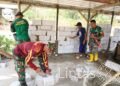 Dinding Mulai Berdiri, Satgas TMMD ke-130 Wujudkan Tempat Wudhu Mushola Istiqomah yang Lebih Layak