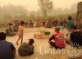 Jalin Keakraban, Anggota Satgas TMMD Kodim 1016/Plk Laksanakan Makan Siang Bersama