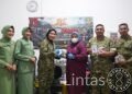 KEUANGAN KODAM XXII/TB PERINGATI HUT KEUANGAN TNI AD DENGAN GELAR AKSI DONOR DARAH