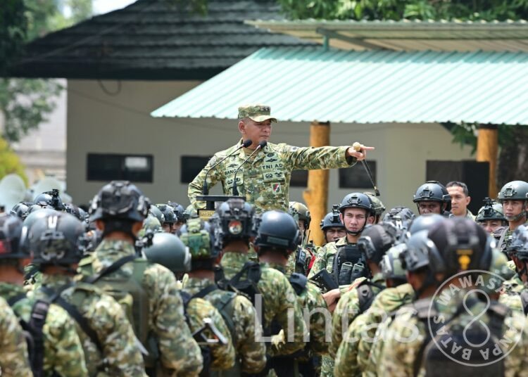 Pangdam XIV/Hasanuddin Tinjau Yonif 700/WYC, Pastikan Kesiapan Prajurit Hadapi Tugas