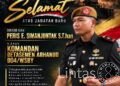 Mayor Arh Peris E. Simanjuntak Pimpin Denarhanud Rudal-004/WSBY Dumai