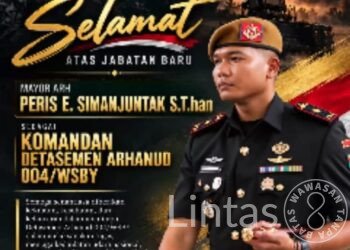 Mayor Arh Peris E. Simanjuntak Pimpin Denarhanud Rudal-004/WSBY Dumai