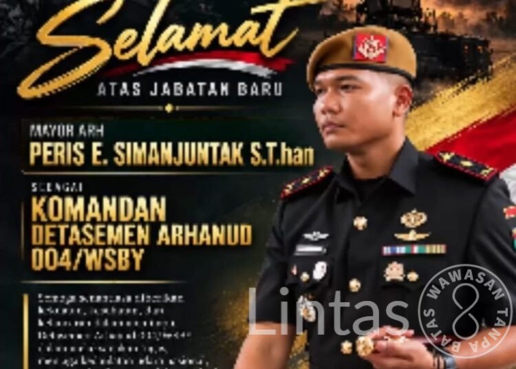 Mayor Arh Peris E. Simanjuntak Pimpin Denarhanud Rudal-004/WSBY Dumai