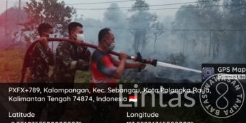 TERUSKAN PERJUANGAN PADAMKAN API, PANGDAM XXII/TB TINGKATKAN OPERASI PEMADAMAN KARHUTLA DI KALAMPANGAN