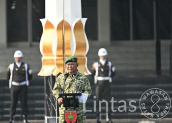Irdam XIV/Hsm Pimpin Upacara Sumpah Pemuda ke-98, Kobarkan Semangat Patriotisme Generasi Muda