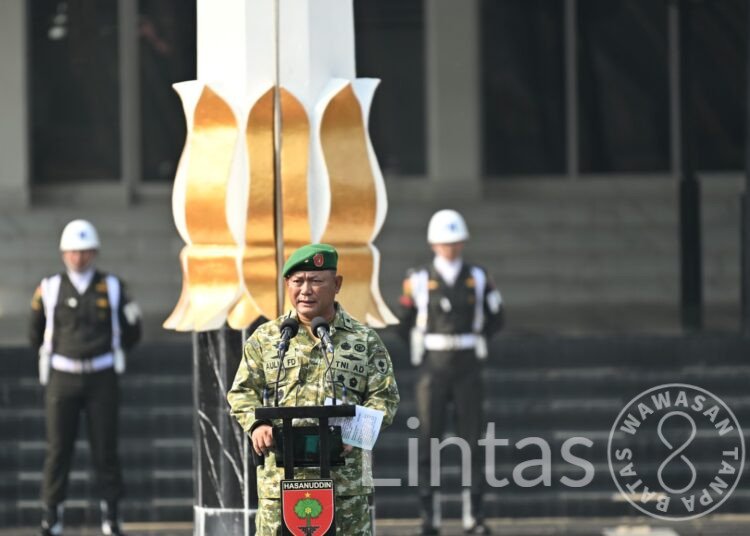Irdam XIV/Hsm Pimpin Upacara Sumpah Pemuda ke-98, Kobarkan Semangat Patriotisme Generasi Muda