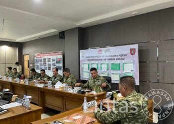 IRDAM XXII/TAMBUN BUNGAI TERIMA PAPARAN PROGRAM BIDANG KETAHANAN PANGAN TA 2026