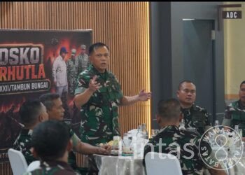 PANGDAM XXII/TB BERIKAN ARAHAN KEPADA PJU KODAM, TEKANKAN OPTIMALISASI KINERJA DAN KESIAPAN ORGANISASI TAHUN 2027