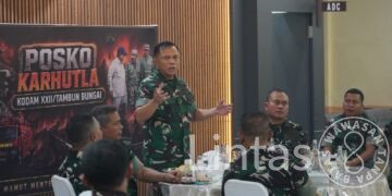 PANGDAM XXII/TB BERIKAN ARAHAN KEPADA PJU KODAM, TEKANKAN OPTIMALISASI KINERJA DAN KESIAPAN ORGANISASI TAHUN 2027