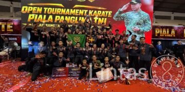 Kontingen Karate Kodam III/Siliwangi Raih Juara Umum II TNI/Polri dan Juara Umum III Open Piala Panglima TNI 2026