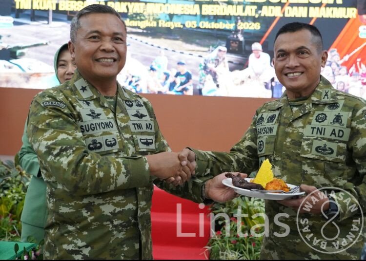 Kasdam XXII/TB Pimpin Syukuran HUT ke-81 TNI