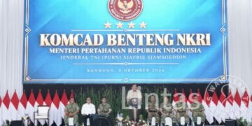 Pangdam III/Siliwangi Dampingi Menhan RI Kunjungan Kerja Di Wilayah Kodam III/Siliwangi