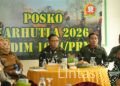 PANGDAM XXII/TAMBUN BUNGAI IKUTI VICON BERSAMA PRESIDEN, EVALUASI DAN PERCEPATAN PENANGANAN KARHUTLA DI TNTP.