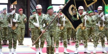Tata Struktur Komando, Kasad Pimpin Sertijab dan Alih Kodal Enam Korem