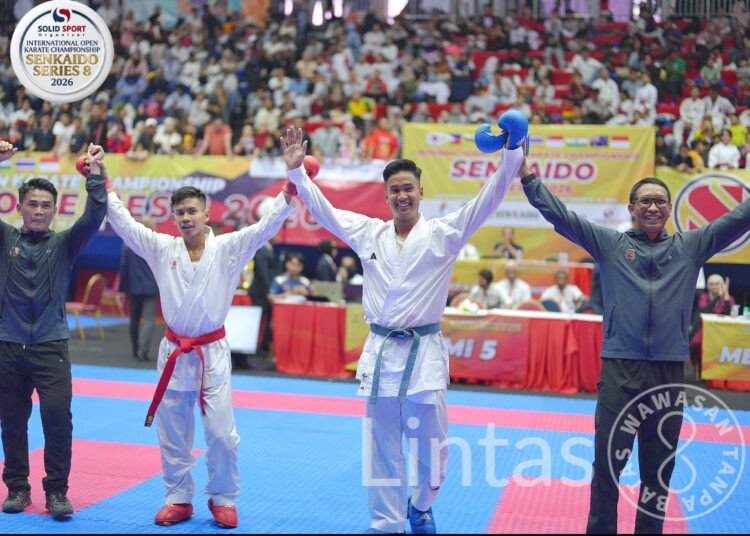 KONTINGEN KARATE KODAM III/SILIWANGI RAIH JUARA UMUM II DAN BEST OF THE BEST KUMITE SENIOR PUTRA PADA SENKAIDO OPEN CHAMPIONSHIP INTERNASIONAL SERIES 8 TAHUN 2026