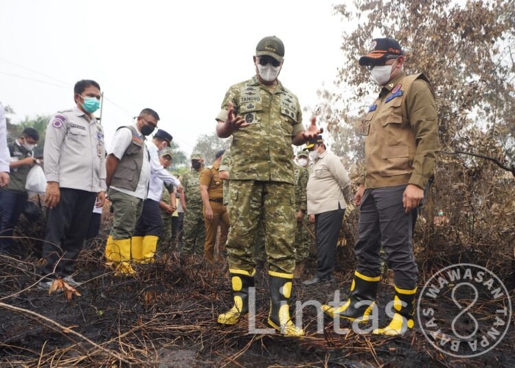 Kasad Tegaskan TNI AD Siap Kerahkan Seluruh Potensi untuk Tangani Karhutla