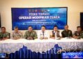 Bersinergi Tangani Karhutla, Lanud Halim Distribusikan Material OMC