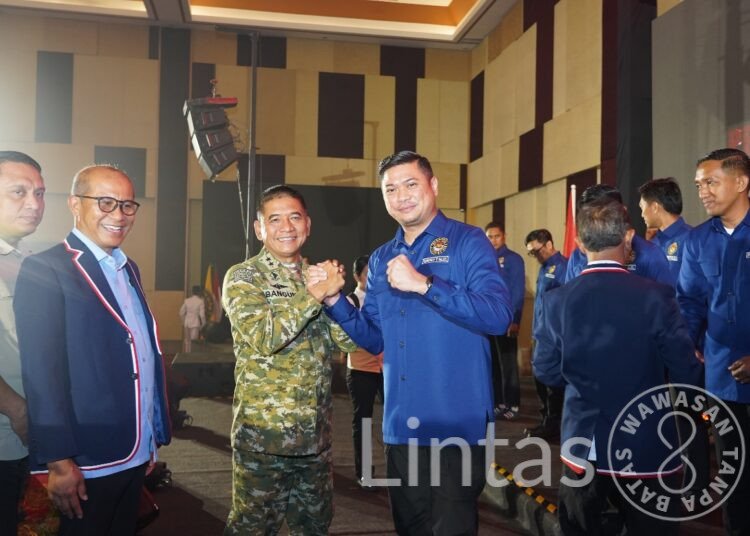 Pangdam XIV/Hasanuddin Hadiri Pelantikan Ketua Pengprov TI Sulsel, Dukung Kemajuan Taekwondo