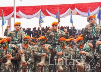 Kasad Jadi Warga Kehormatan Korpasgat, Soliditas Antarmatra Kian Erat