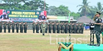 Cetak Prajurit Tangguh, Pangdam XIV/Hsn Lantik 343 Bintara Infanteri