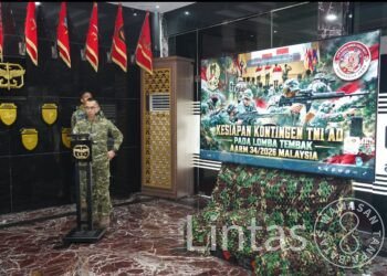 Kasad Lepas Kontingen AARM ke-34/2026, Bawa Misi Kibarkan Merah Putih
