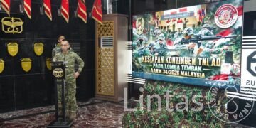 Kasad Lepas Kontingen AARM ke-34/2026, Bawa Misi Kibarkan Merah Putih
