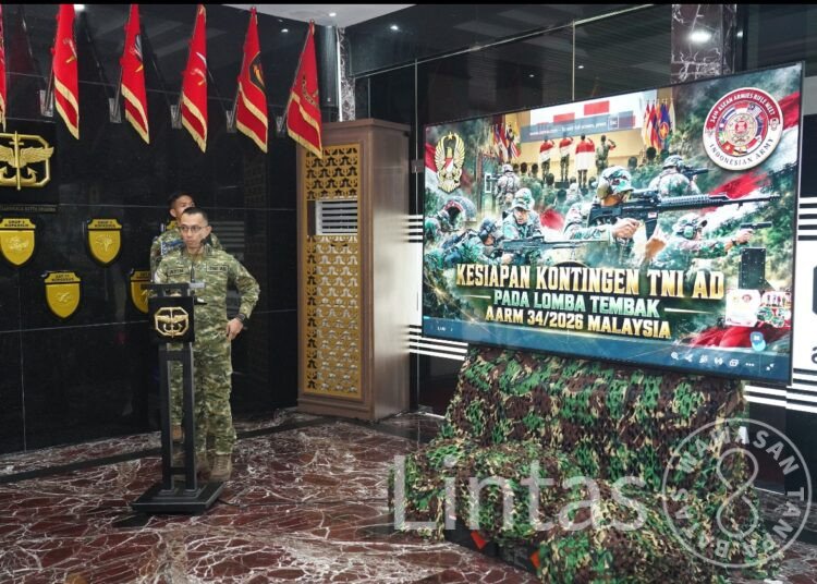 Kasad Lepas Kontingen AARM ke-34/2026, Bawa Misi Kibarkan Merah Putih